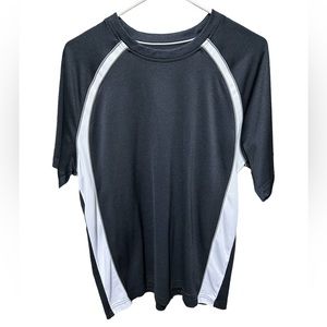 Tek Gear Athletic Tee, Large, 100% Polyester